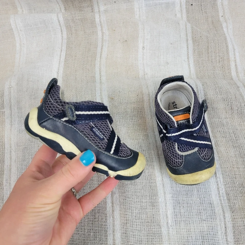 Stride Rite Sportie Sneakers Tennis Shoes Baby‎ Toddler Size 3W
